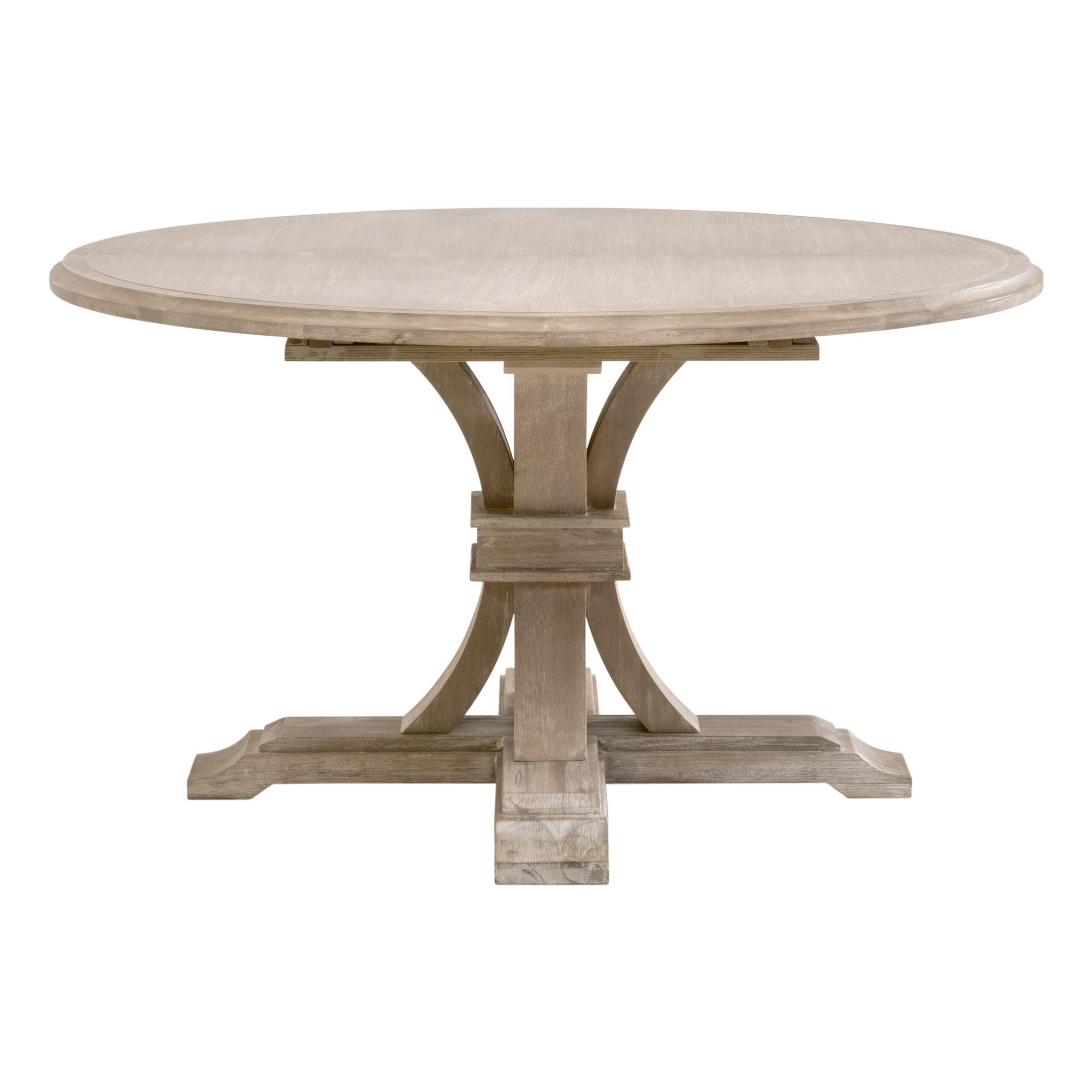 60 round dining discount table with leaf